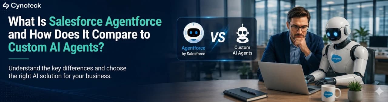 What Is Salesforce Agentforce and How Does It Compare to Custom AI Agents?